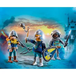 3 Chevaliers Novelmore Playmobil Novelmore 70671