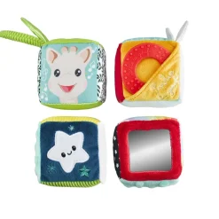 4 cubes multi-activités Sophie la girafe
