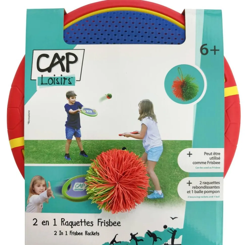 2 en 1 raquettes Frisbee