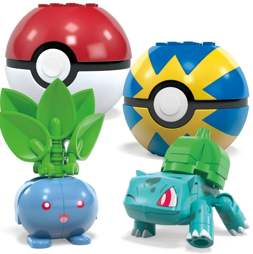 4 POKEMON PLANTE A CONSTRUIRE - MEGA