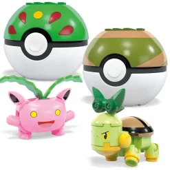 4 POKEMON PLANTE A CONSTRUIRE - MEGA