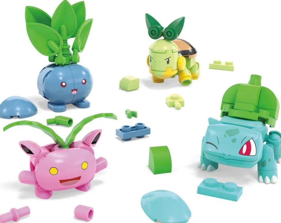 4 POKEMON PLANTE A CONSTRUIRE - MEGA
