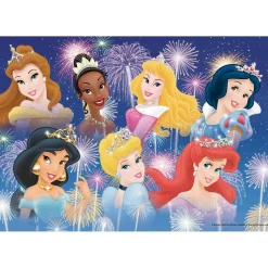 2 puzzles 24 pièces Princesses réunies