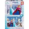 2 Puzzles De 48 Pièces - La Reine Des Neiges