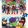 2 Puzzles De 20 Pièces Disney Spidey Et His Ama
