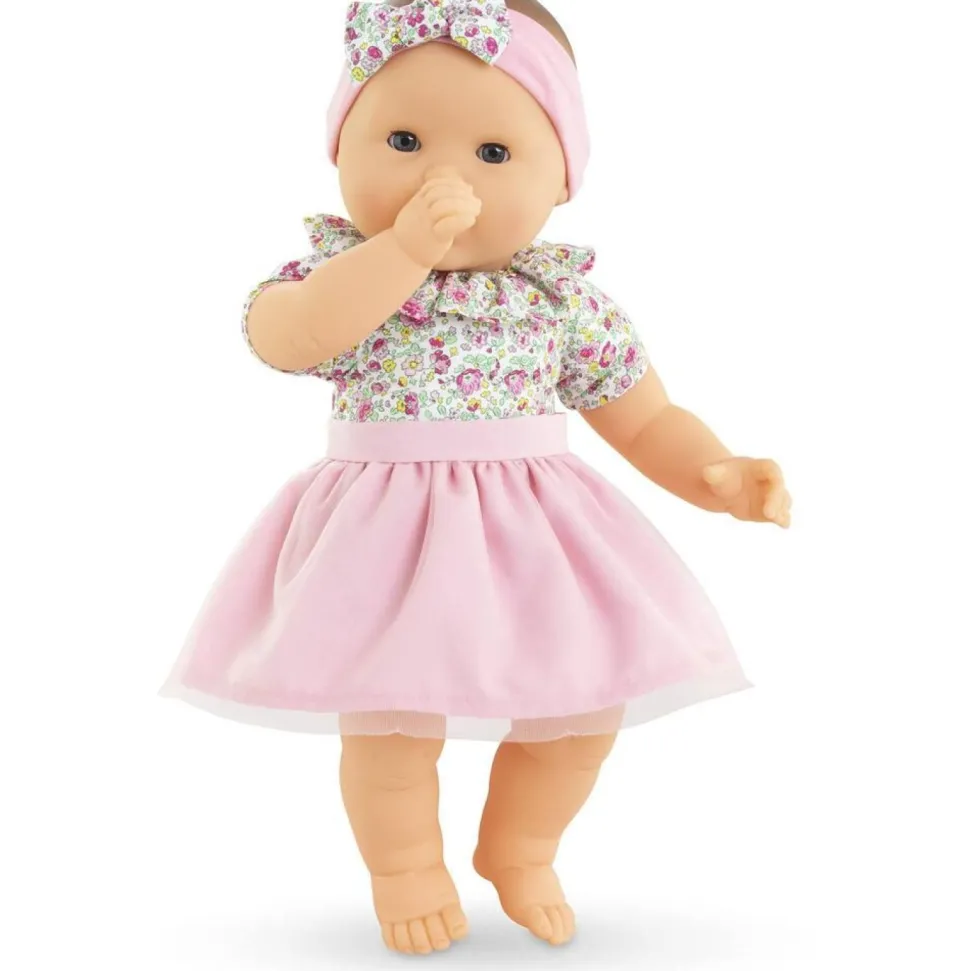 Adorable grand poupon Corolle Jardin en fleurs 36 cm