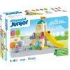 Aire de jeu avec toboggan géant Playmobil Junior 71703