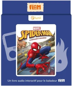 Album Flam - livre audio Spider-man La naissance du héros