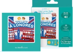 Album Lunii - livre audio Suzanne et Gaston à Londres