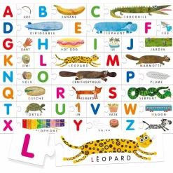 Alphabet tactile Montessori