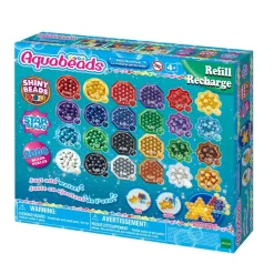 Aquabeads : recharge perles éclats