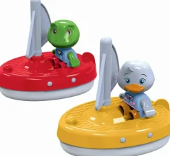 Aquaplay - Ensemble De 2 Bateaux À Voile Avec Figurines