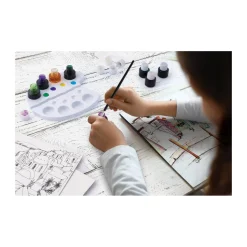 Aquarelle jolies villes