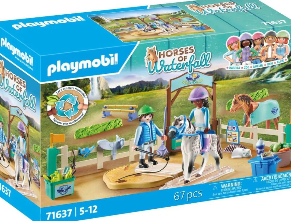 Arène d'équitation - Playmobil Horses of the Waterfall 71637