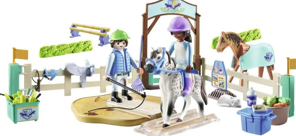 Arène d'équitation - Playmobil Horses of the Waterfall 71637