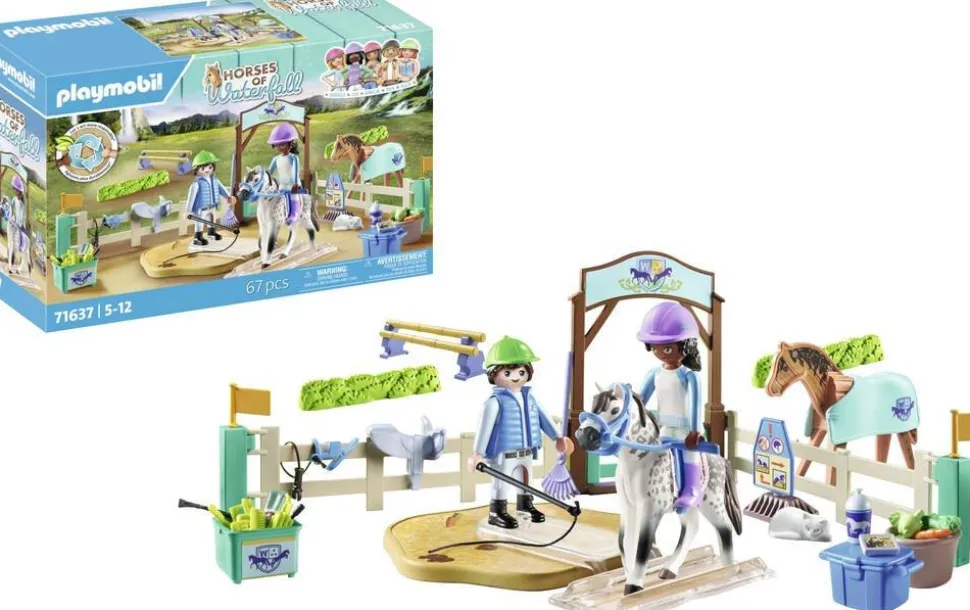 Arène d'équitation - Playmobil Horses of the Waterfall 71637