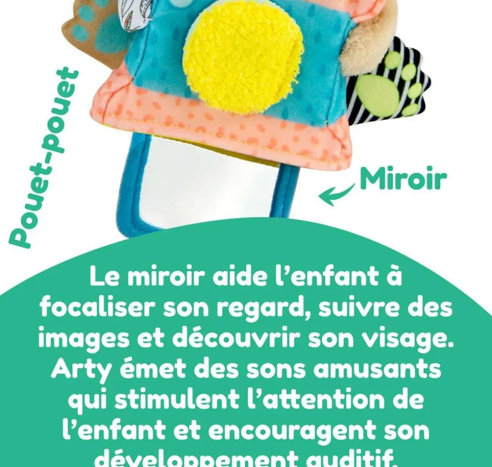 Arty la loutre - Jouet d'activité Lamaze