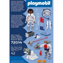 Astronaute de l'ESA avec robot - Playmobil 72014