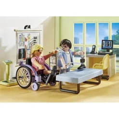 Atelier de kinésithérapie Playmobil Action Heroes 71617