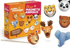 Atelier De Moulages Mako Avec Magnets Animaux