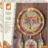 Attrape rêve lumineux en fils tendus - Les ateliers déco
