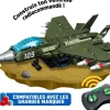 Avion de chasse à construire radiocommandé