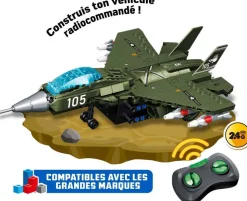 Avion de chasse à construire radiocommandé