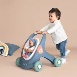 Baby Walker 3 en 1 et poupon Little Smoby