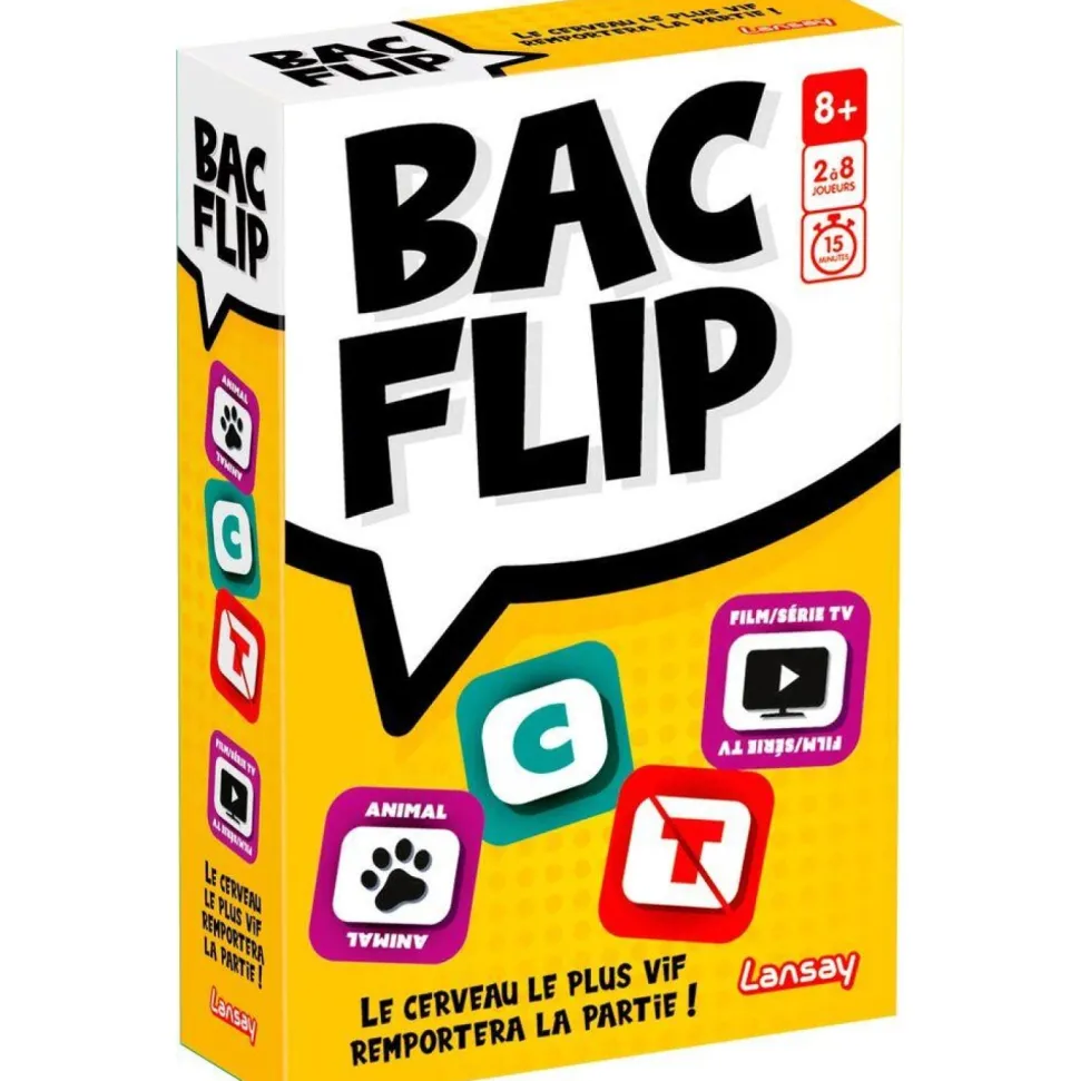 Bac Flip - le cerveau le plus fun remportera la partie