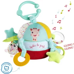 Balle le monde des surprises Sophie la girafe