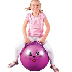 Ballon Sauteur Motif Chat - Dès 3 Ans