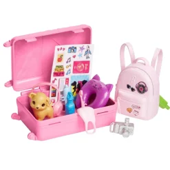Barbie - Coffret poupée Malibu en Voyage