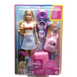 Barbie - Coffret poupée Malibu en Voyage