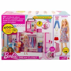 Barbie : Poupée et coffret dressing deluxe