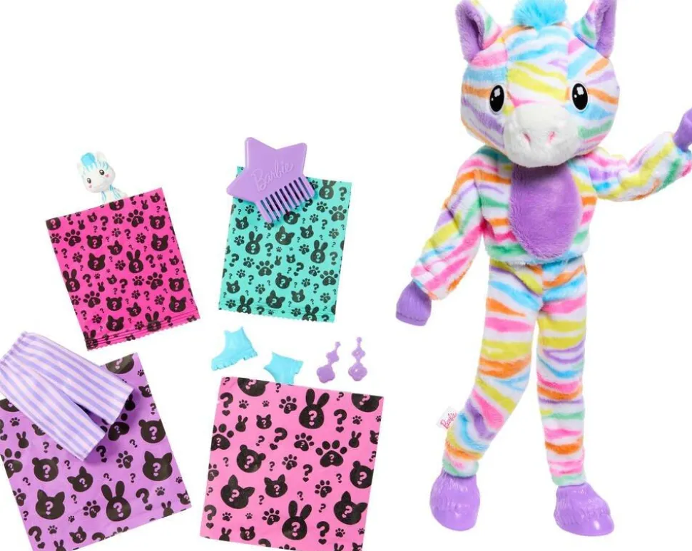 BARBIE CUTIE REVEAL - POUPEE ZEBRE