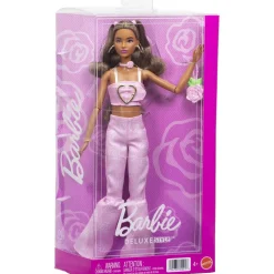 Barbie deluxe style tenue rose cœur