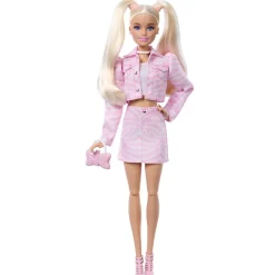 Barbie deluxe style tenue tailleur rose zèbré