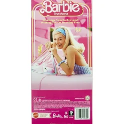 Barbie le film : Poupée Barbie en robe vichy rose