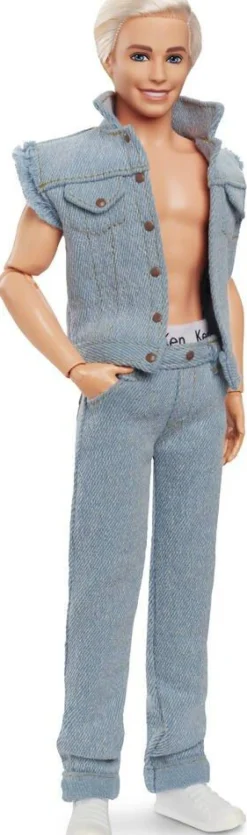 Barbie le film : poupée Ken tenue en jean