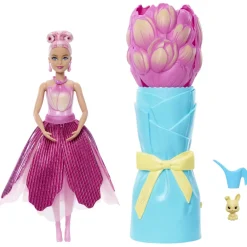 Barbie Petale Pop Surprise Tulipe Rose