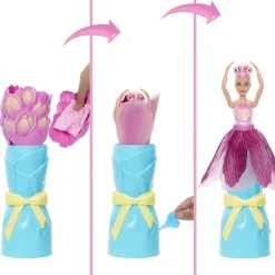 Barbie Petale Pop Surprise Tulipe Rose