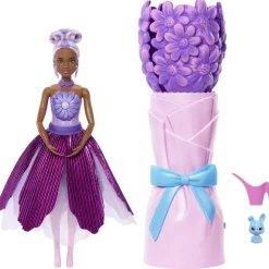 Barbie Petale Pop Surprise Marguerite Mauve