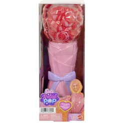 Barbie Petale Pop Surprise Rose Rouge