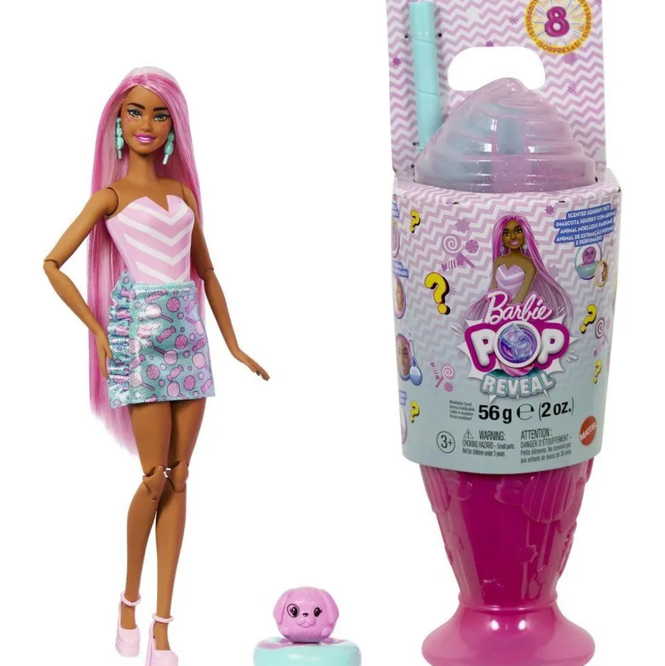 Barbie Pop Reveal gourmandise rose