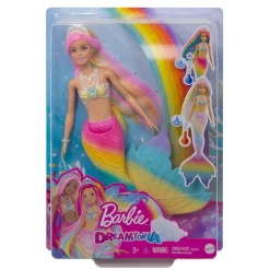 Barbie sirène magique arc-en-ciel