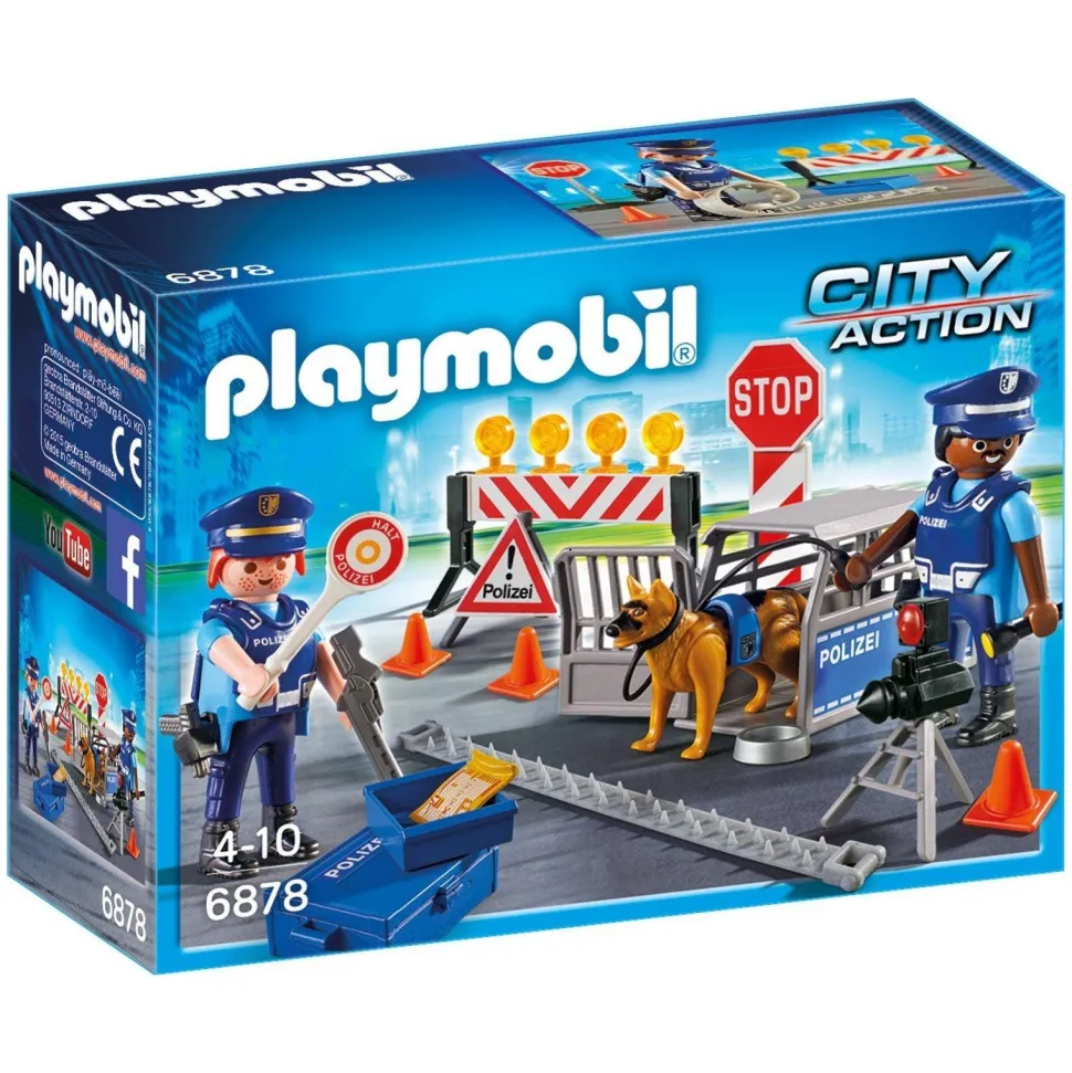 Barrage de police - Playmobil City Action 6878