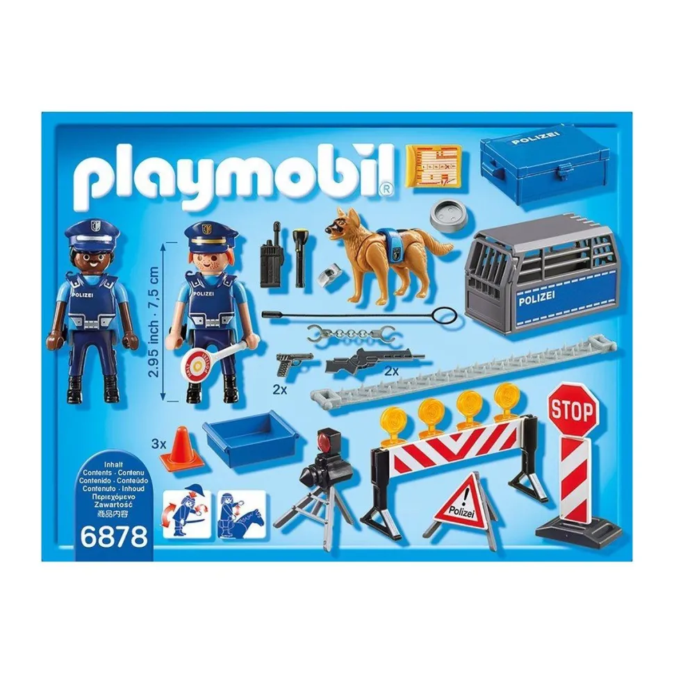 Barrage de police - Playmobil City Action 6878
