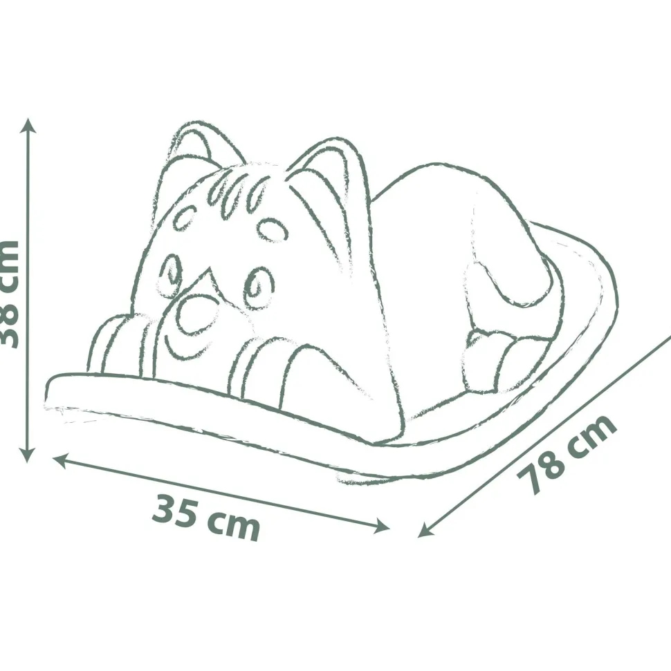 Bascule chat bleu - Smoby Life