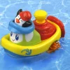 Bateau de bain et capitaine