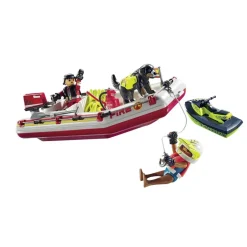 Bateau de pompier et scooter des mers Playmobil Action heroes 71464